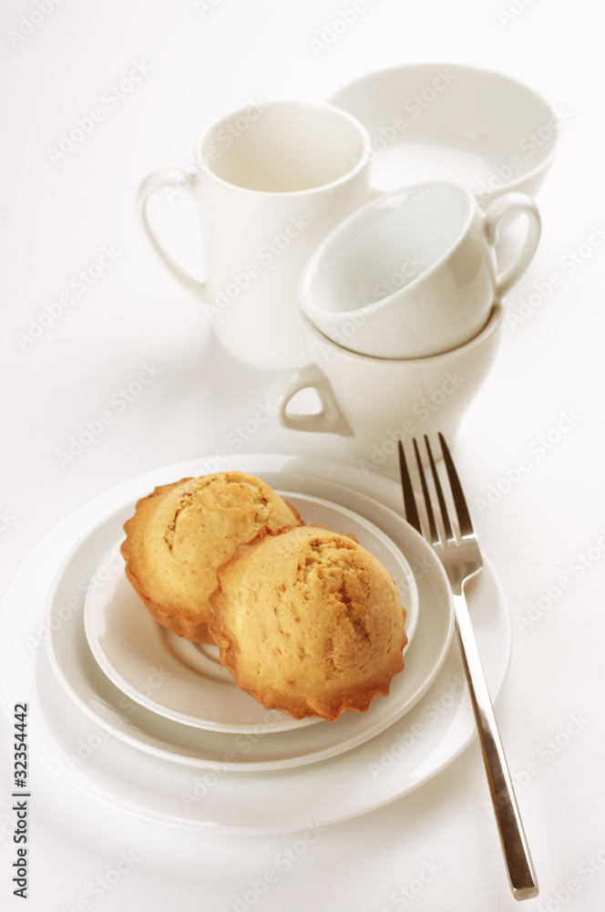 Cupcakes and dishware Cupcakes and dishware