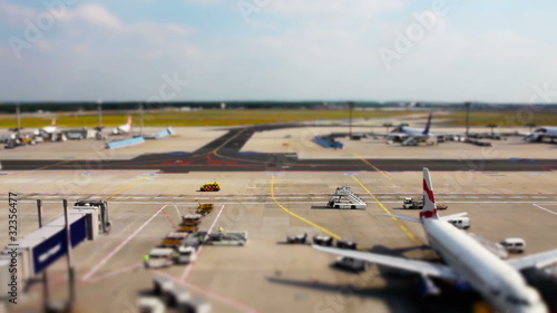Flughafen Time lapse