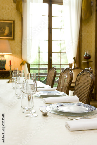 Gedeckter Tisch
