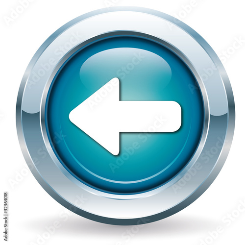 Pfeil links - Button