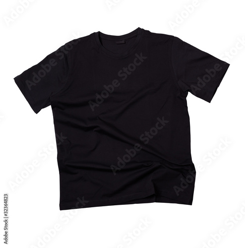 blank black t-shirt