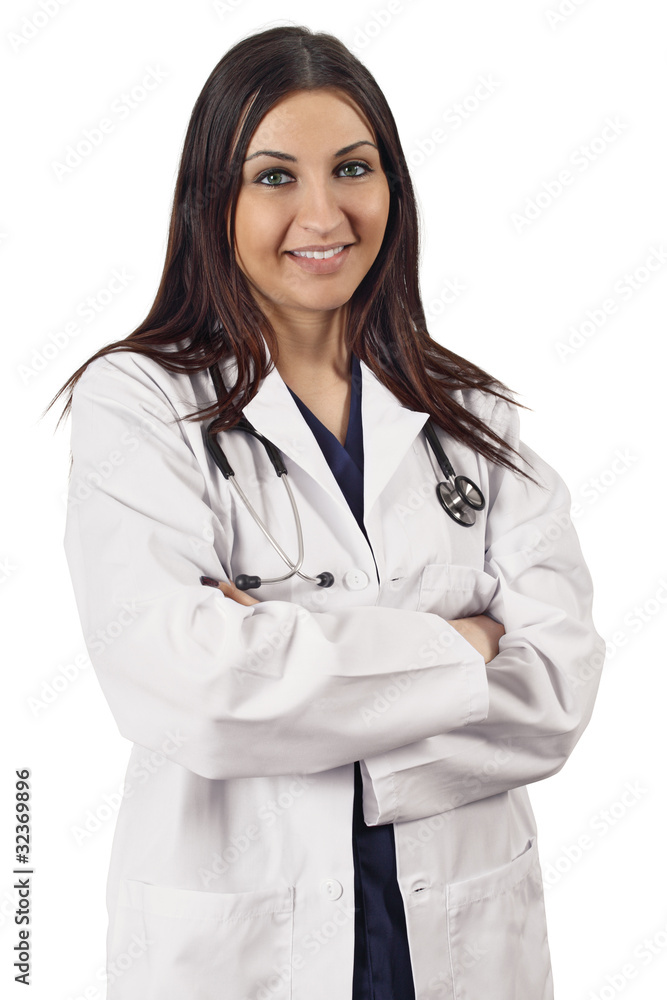 Friendly female doctor Friendly female doctor