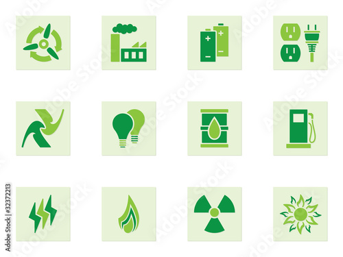 Green Energy Icons