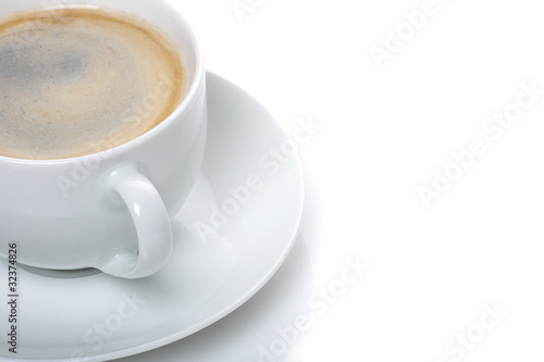 white coffee mug
