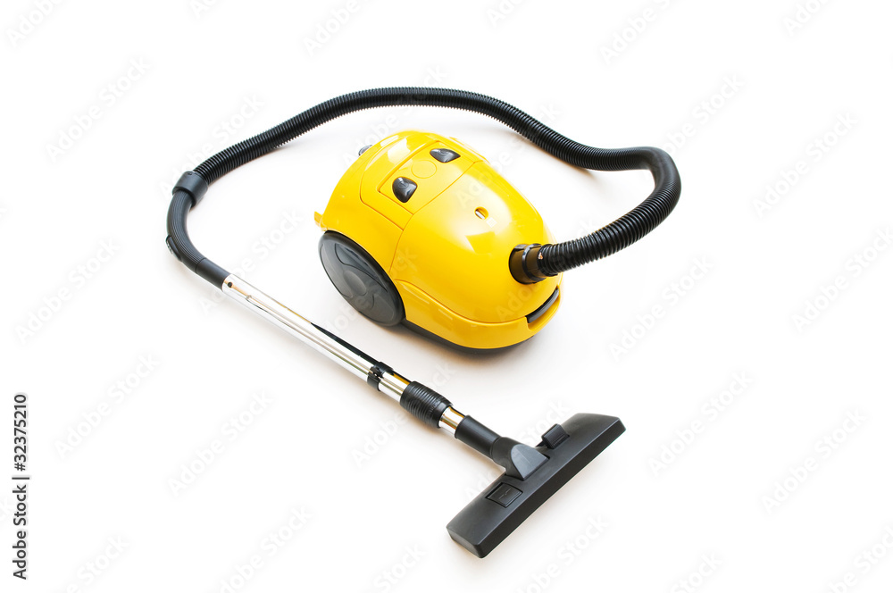 Vacuum cleaner isolated on the white background Vacuum cleaner isolated on the white background