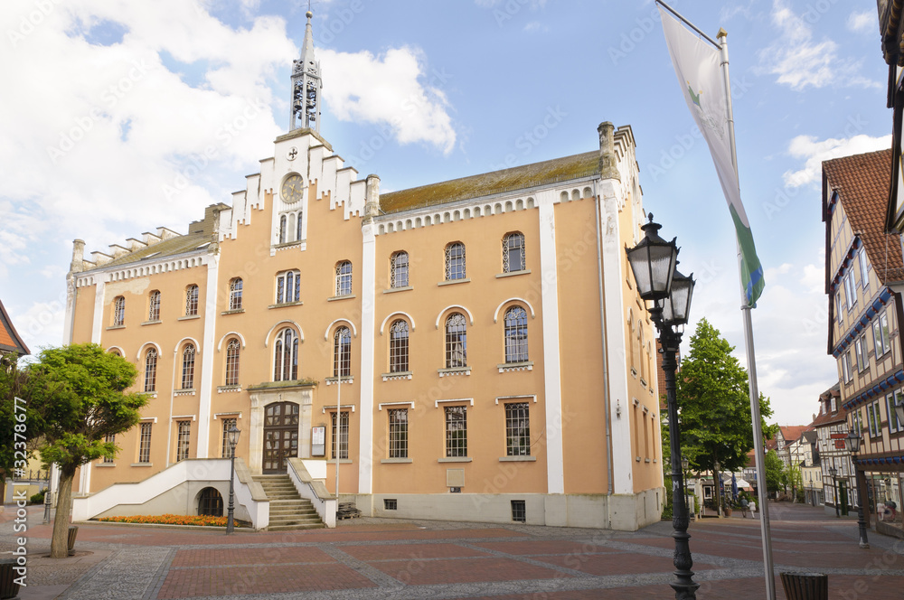 Stadt Hofgeismar, Historisches Rathaus StockFoto Adobe Stock
