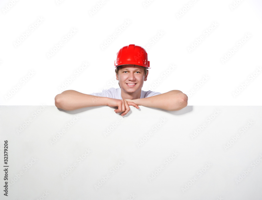 portrait of a builder portrait of a builder