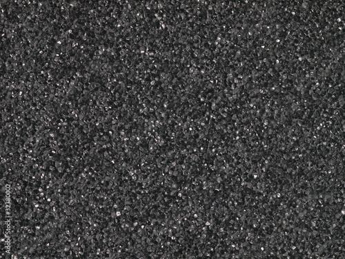 Black foam background