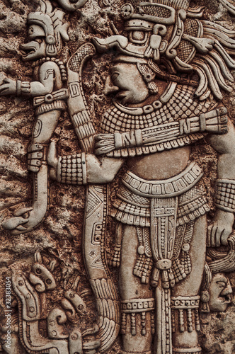 Mayan Indian Warrior