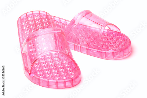 pink slippers