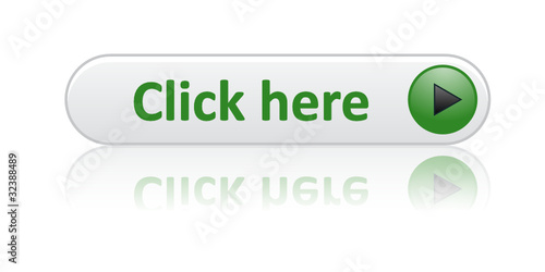 "CLICK HERE" Web Button (internet connection mouse cursor green)