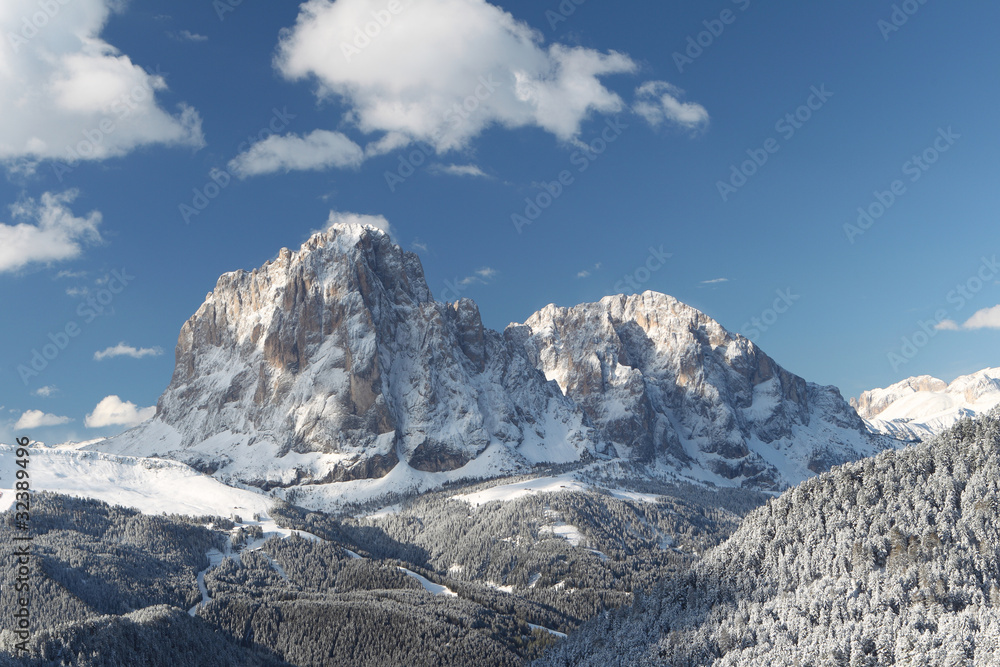 Langkofel Berg der Dolomiten