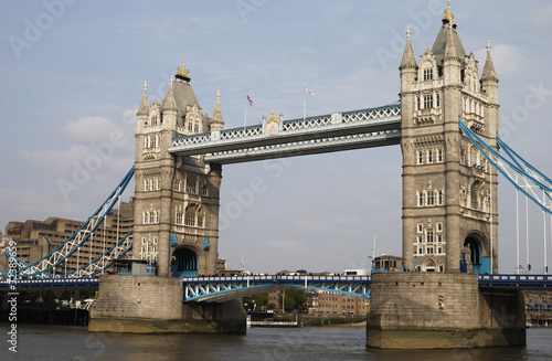 Tower Bridge. Viewed from South Bank. London. England photo