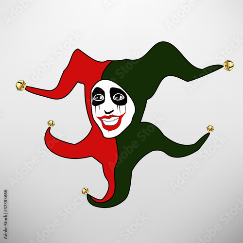 the vector abstract joker background