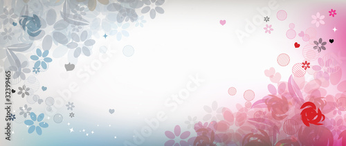 Floral background for your design