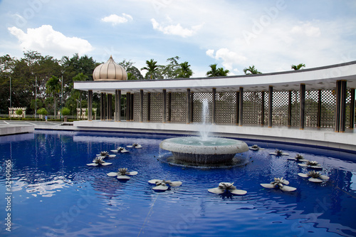crescent-shaped pavillion Turu Negara photo