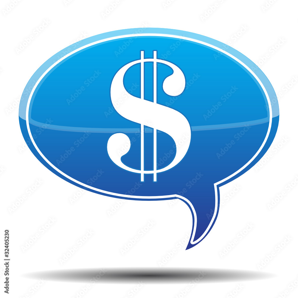 Fototapeta premium DOLLAR ICON
