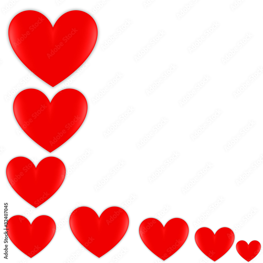 red hearts red hearts
