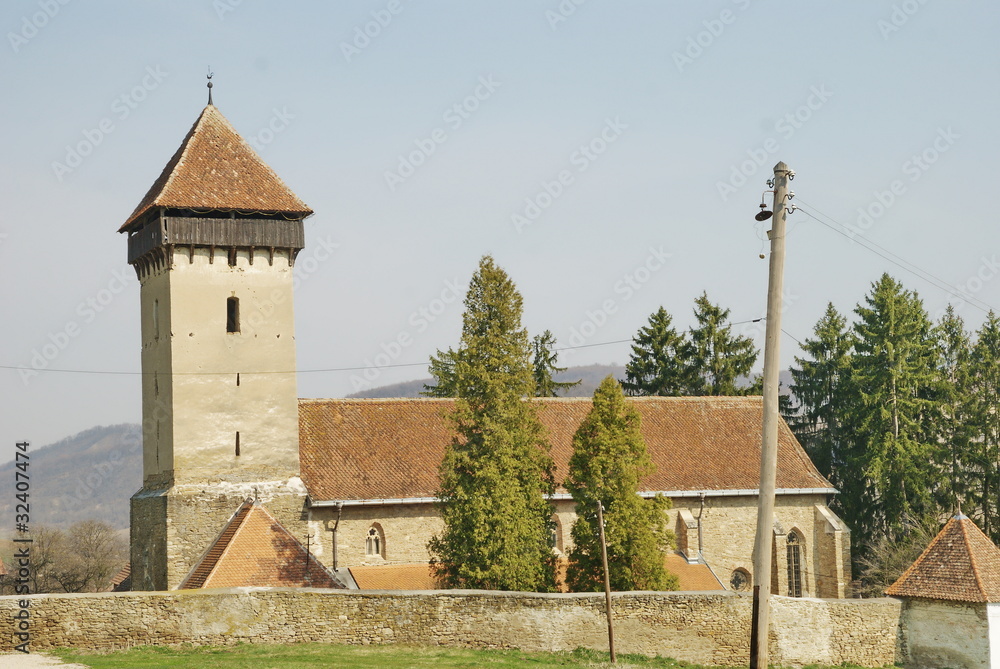 chiesa a Maranclav, Transylvania