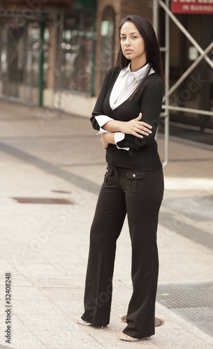 Woman in editorial fashion © Felix Mizioznikov