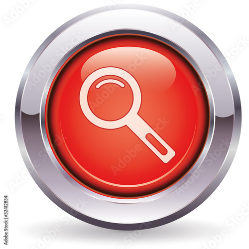 Lupe - Button rot