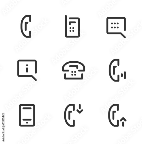call service icons