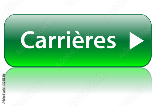 Bouton Web CARRIERES (recherche d'emploi recrutement chômage)