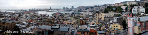 Fototapeta Naklejka Na Ścianę i Meble -  Panorama of Genova