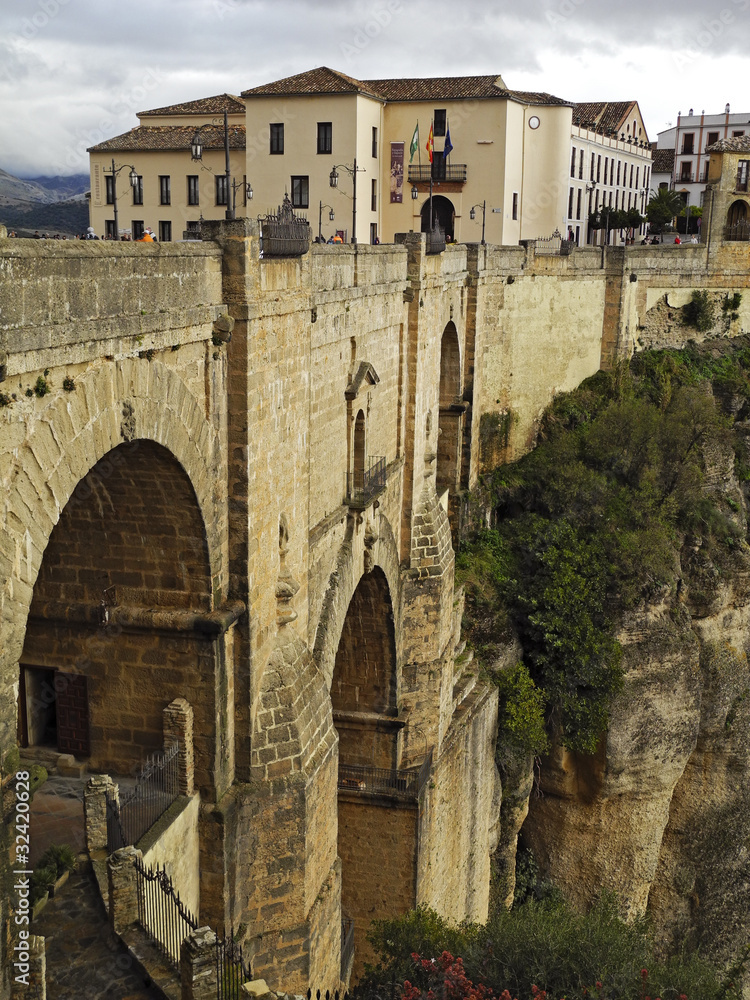Ronda Bridge, Aldalucia, Spain, Europe