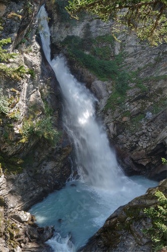 Fototapeta Naklejka Na Ścianę i Meble -  Ruitor waterfall - Cascata Ruitor inferiore