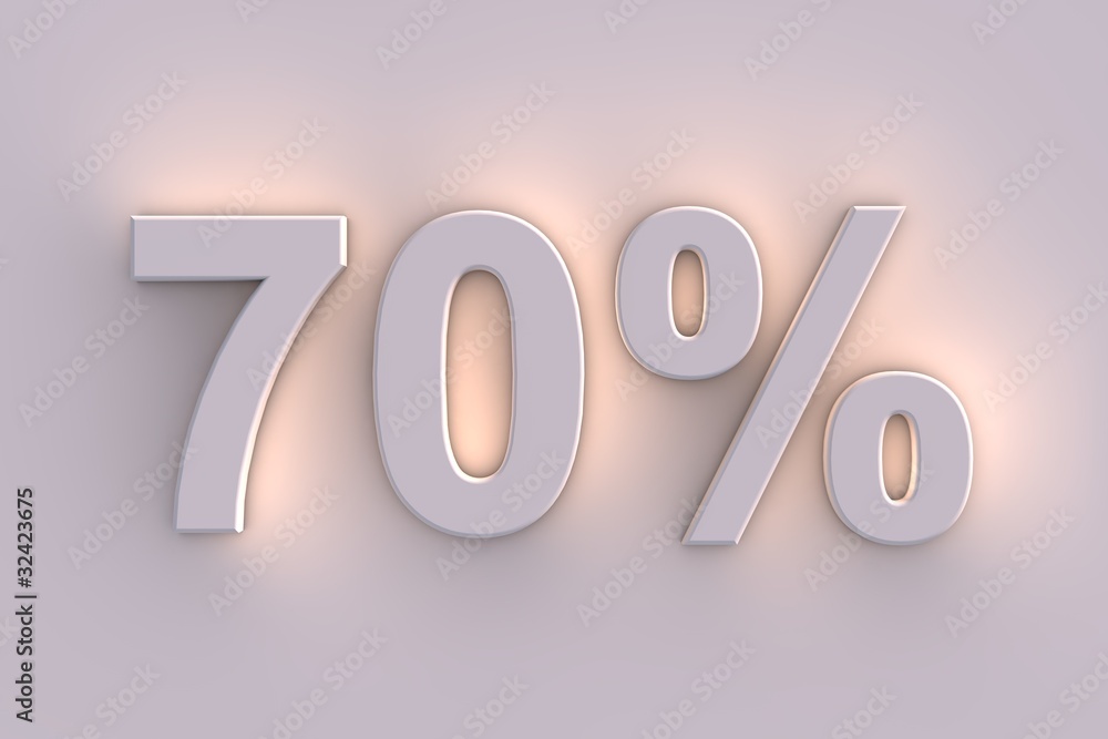 70 % 70 %
