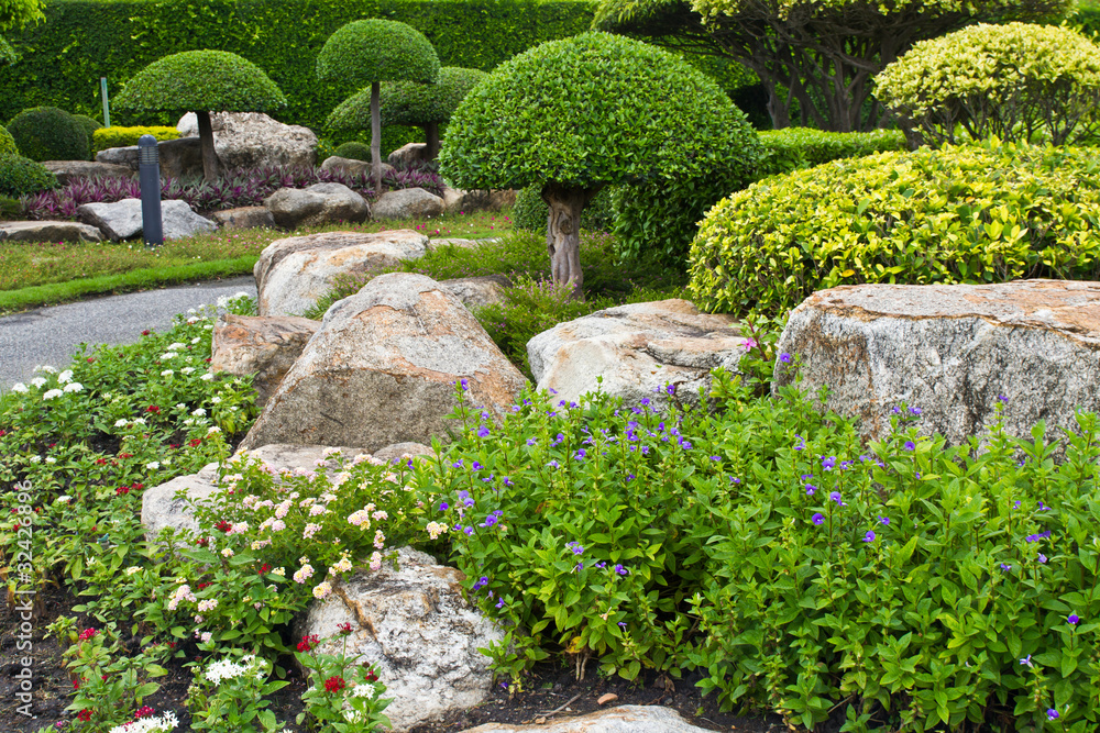 Fototapeta premium Japanese's garden decoration