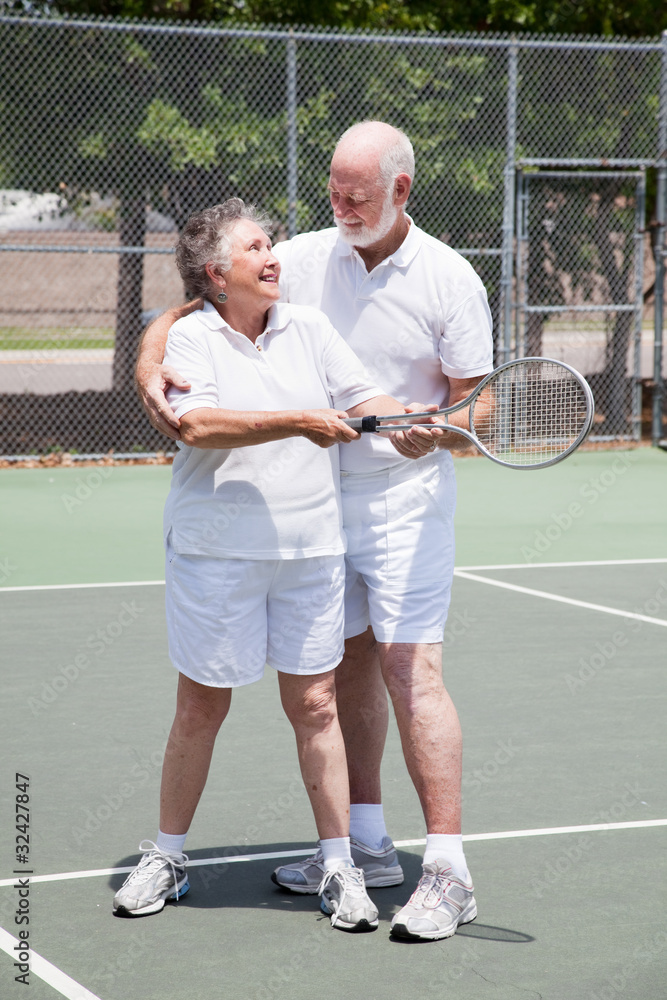Tennis Lesson - Senior Woman
