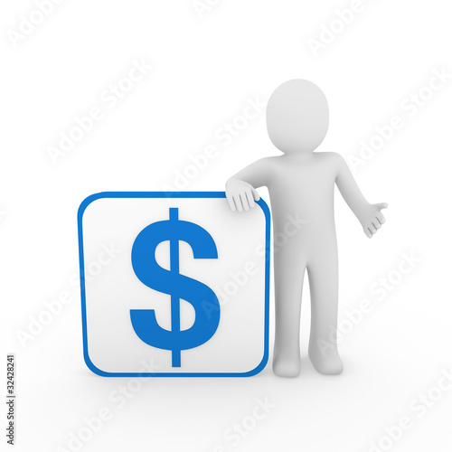 3d man dollar box