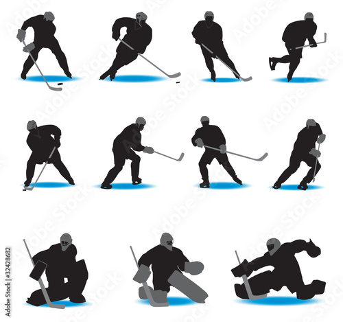 Hockey Silhouettes