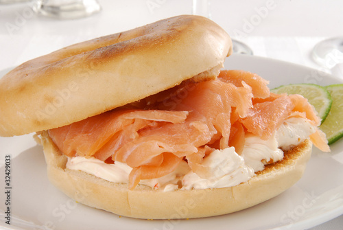 Bagel and lox