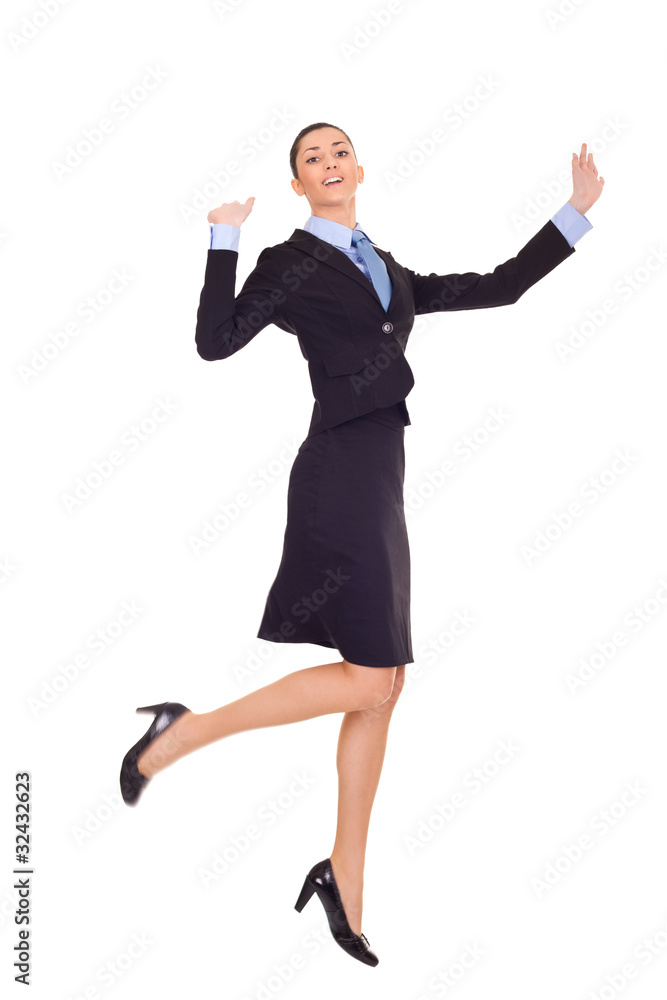 successful businesswoman celebrating success successful businesswoman celebrating success