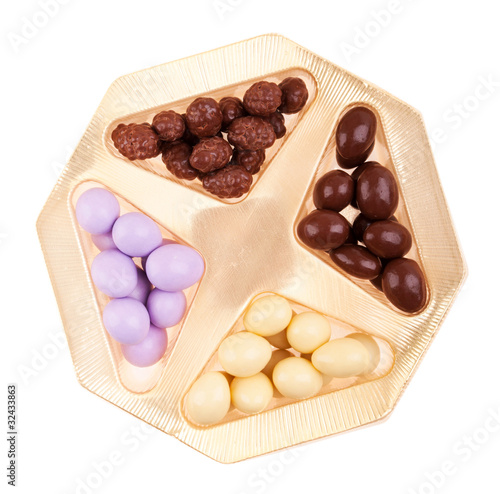 Chocolate almonds box