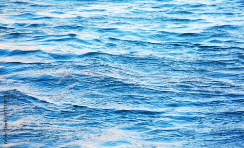 Blue water background