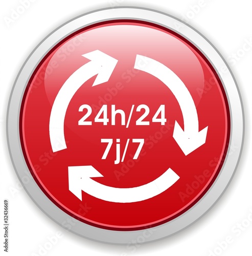 bouton 24h/24