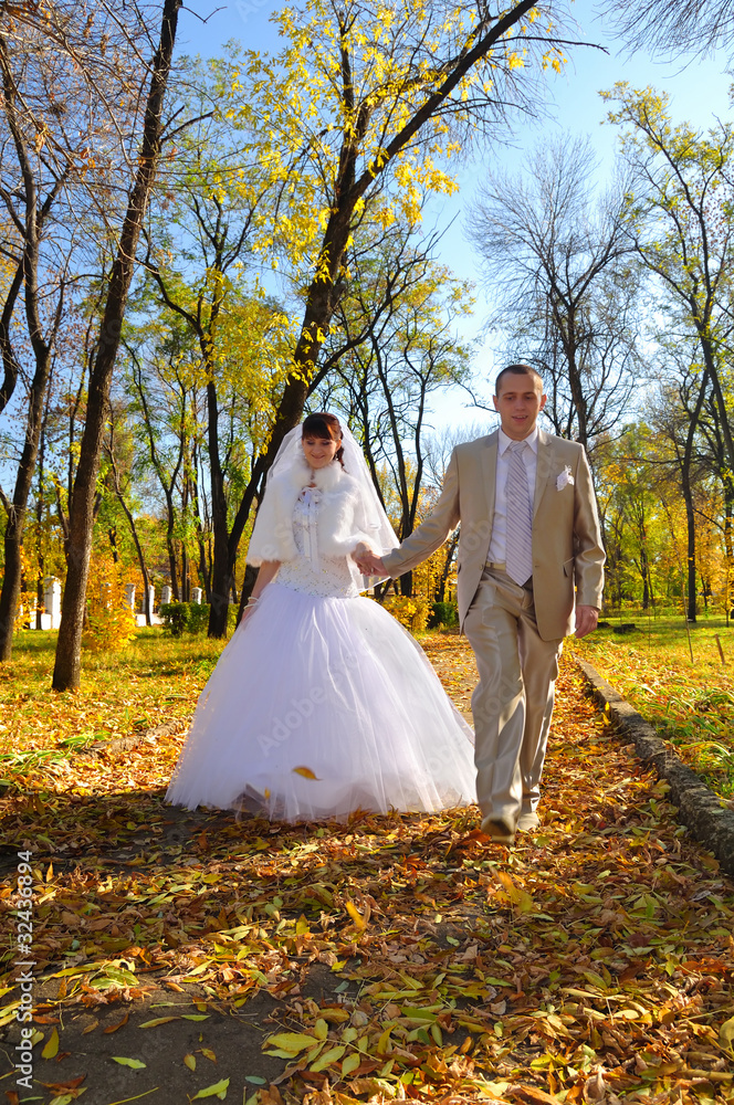 Autumn wedding