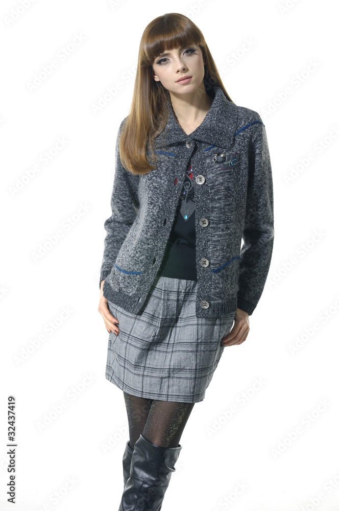 Portrait of a young beautiful woman Portrait of a young beautiful woman