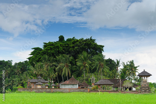 Indonesia, Bali, Traditional village