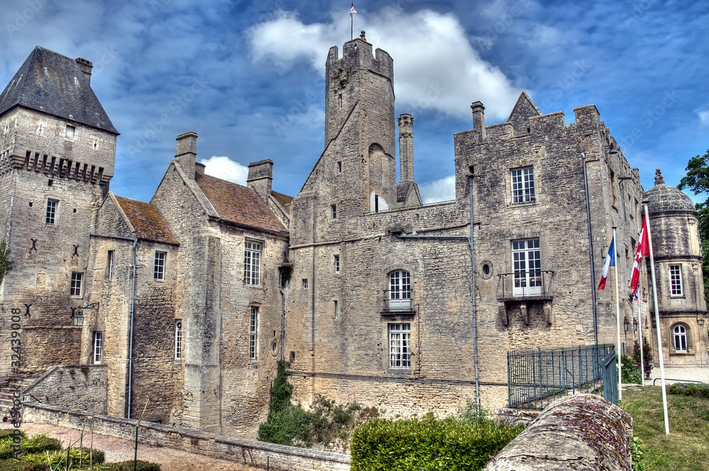 HDR du château de Creully