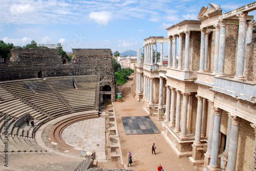 TEATRO ROMANO. EXTREMADURA, MÉRIDA, ESPAÑA