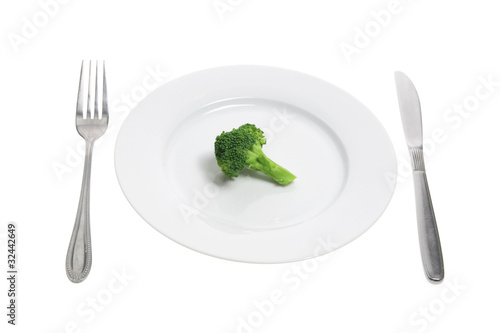 Plate with Broccoli