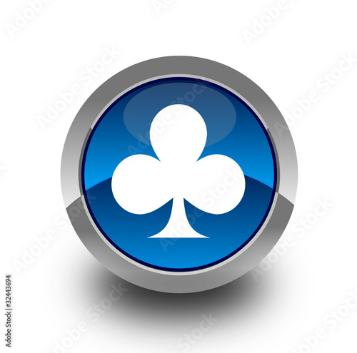 Card symbol button