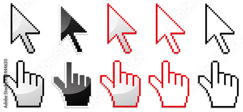 Computer Maus Computermaus Mauszeiger Cursor Hand Pfeil 2
