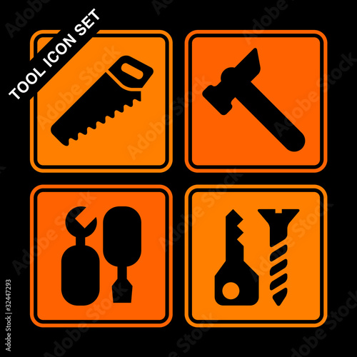 tool icon set