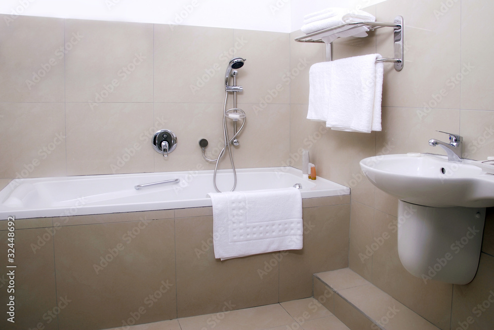 Fototapeta premium Guesthouse bathroom